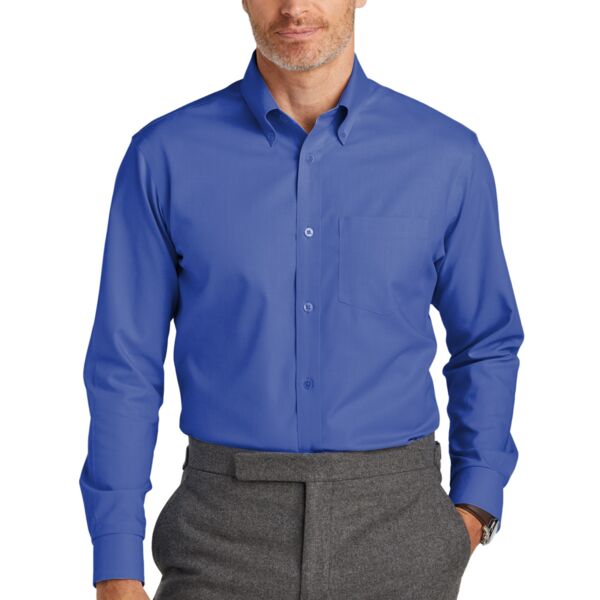 Tall Wrinkle Free Stretch Nailhead Shirt Thumbnail