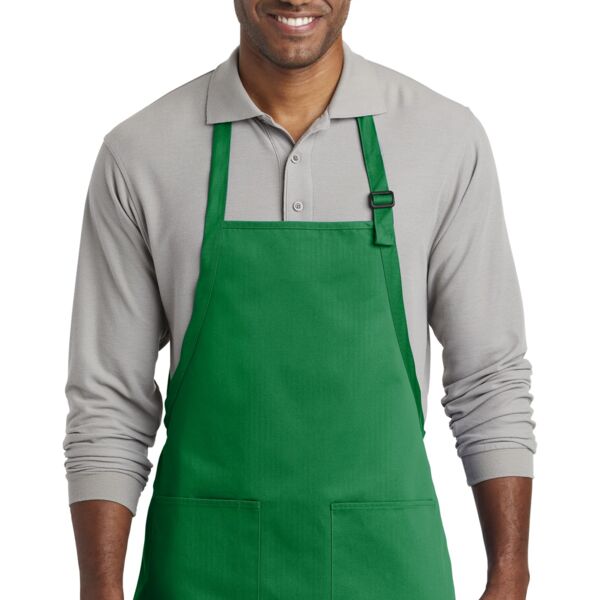 ® Medium Length Two Pocket Bib Apron Thumbnail