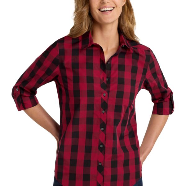 ® Ladies Everyday Plaid Shirt Thumbnail