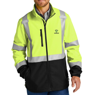   - Ansi 107 Class 3 Soft Shell Jacket Thumbnail