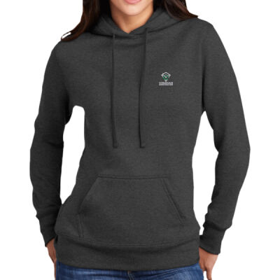   - ® Ladies Core Fleece Pullover Hooded Sweatshirt Thumbnail